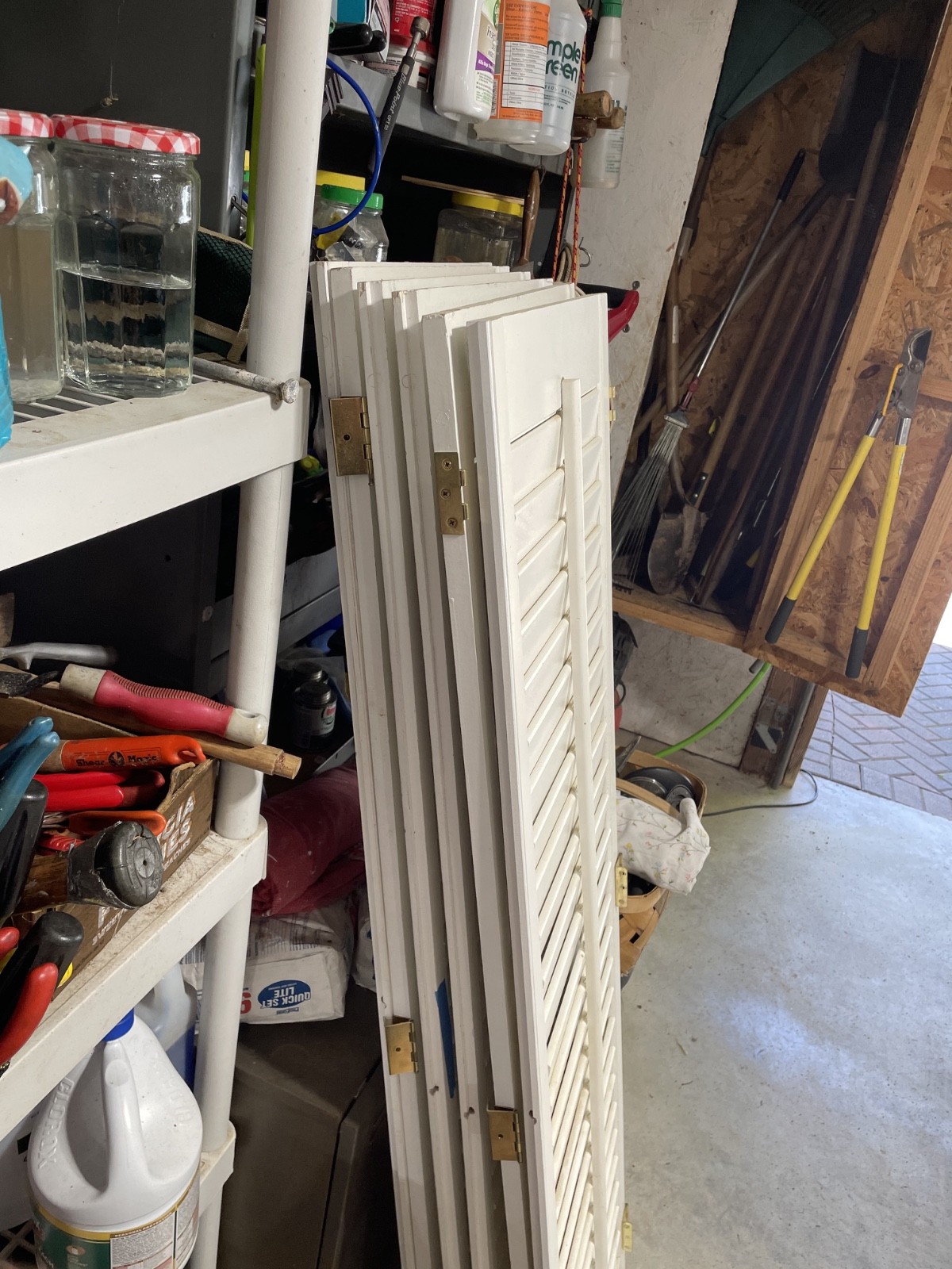 Plantation Shutters White
