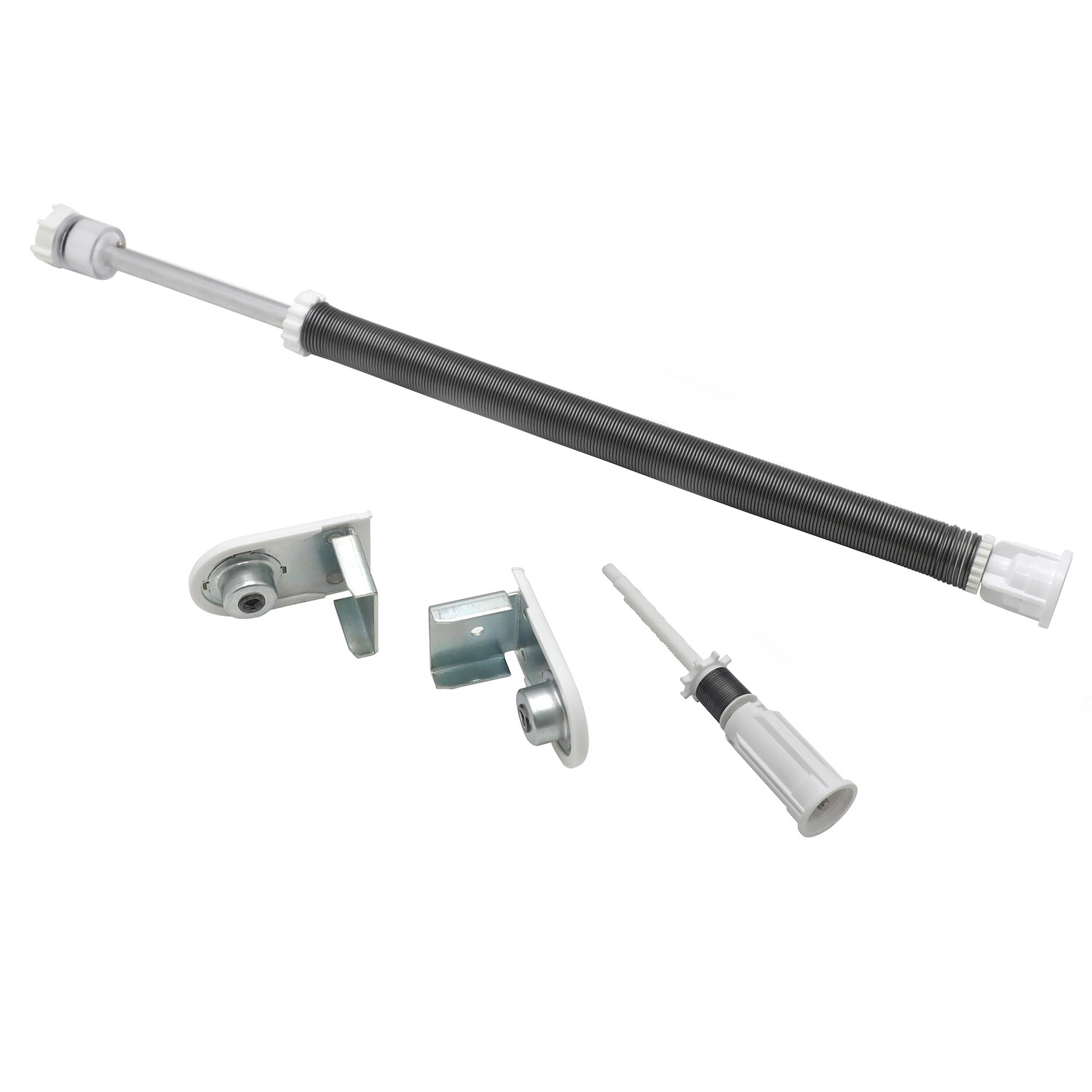 Long Spring w/ Roller Blind Bracket Hanging Curtain Roller Shade For 25mm tube