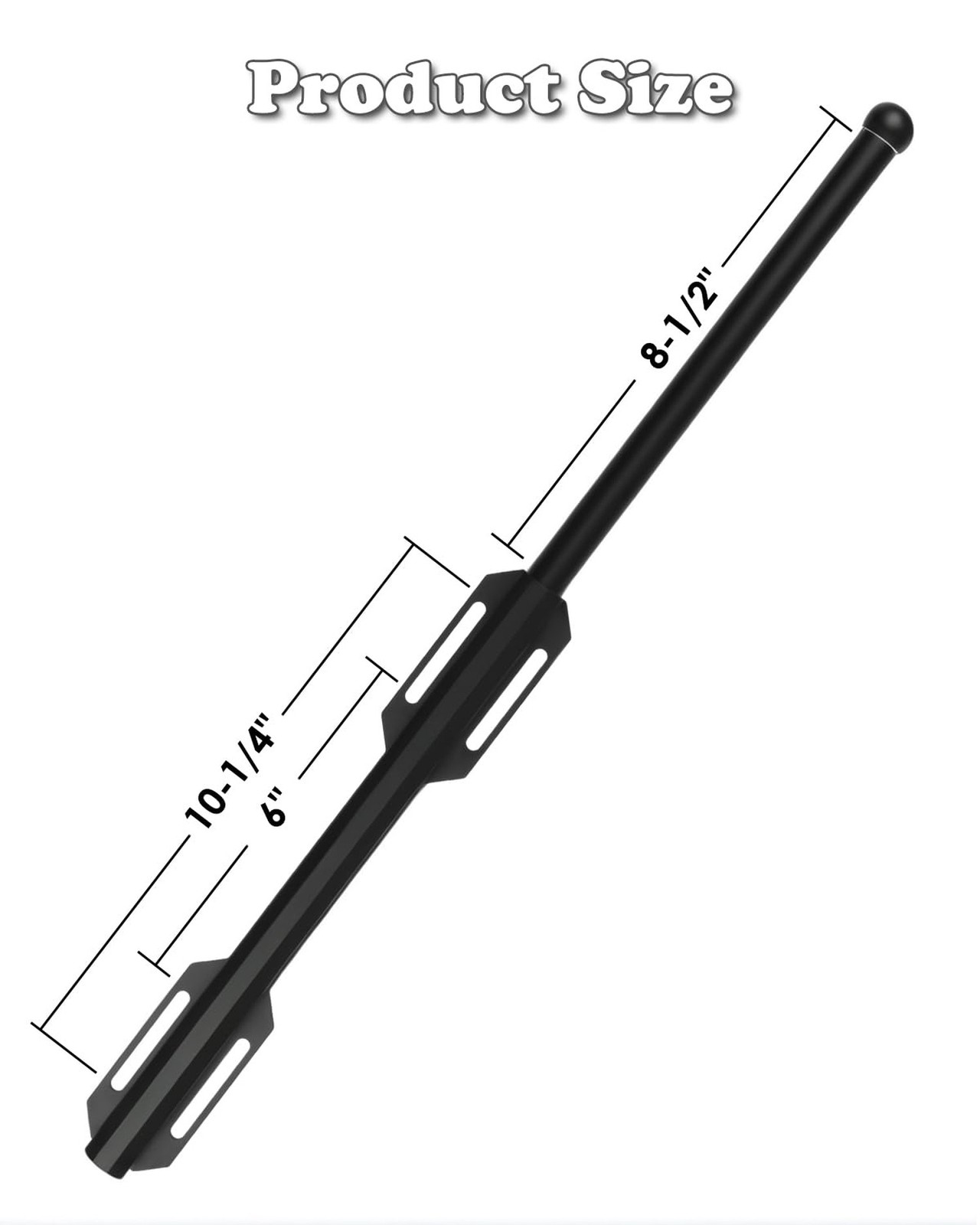 Valet Rod for Closet Pull Out, 12″ Adjustable extending closet rod, Standard …
