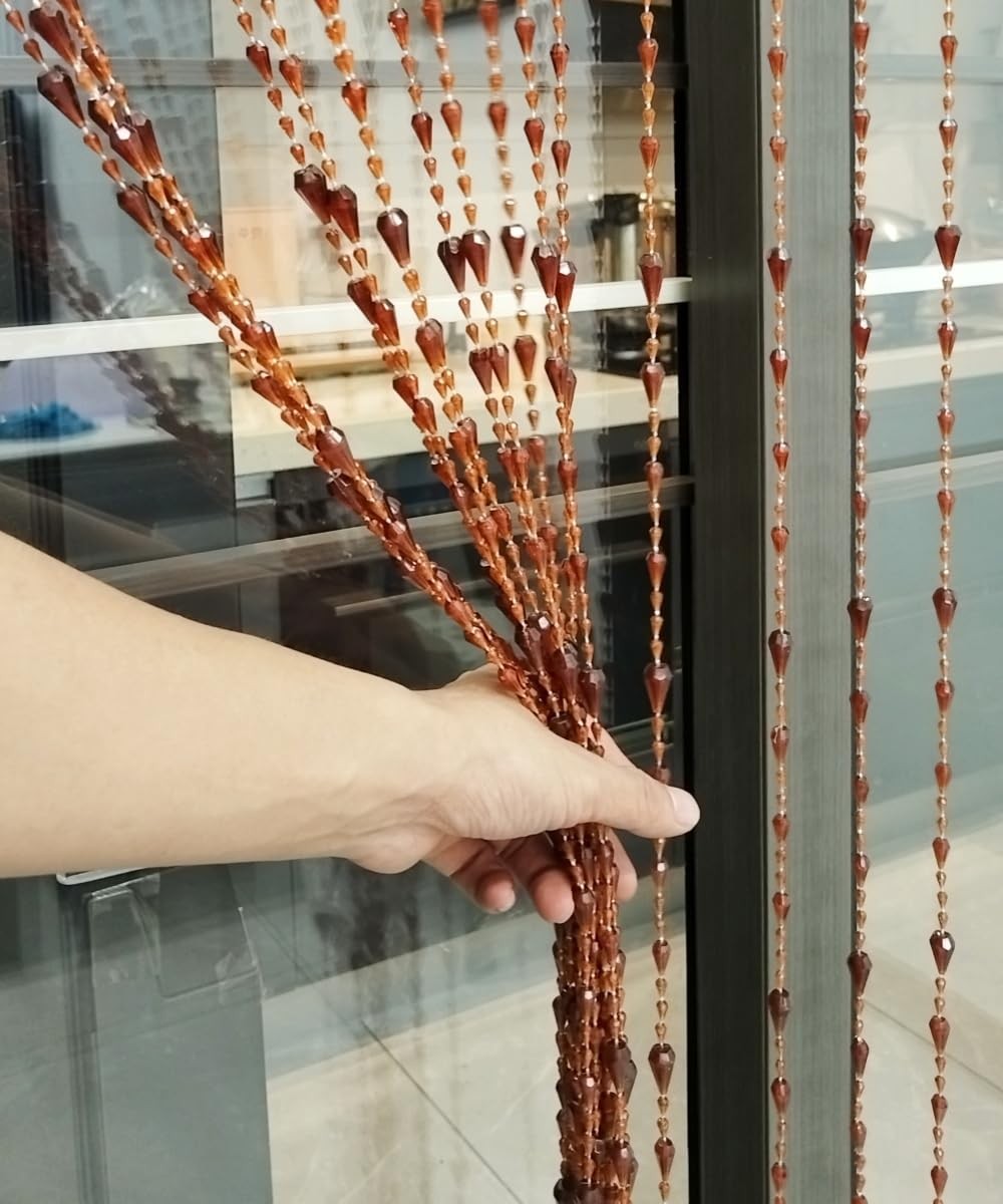 Beaded Curtain Doorways Acrylic Hanging Door Beads String Curtains Tassel Room D