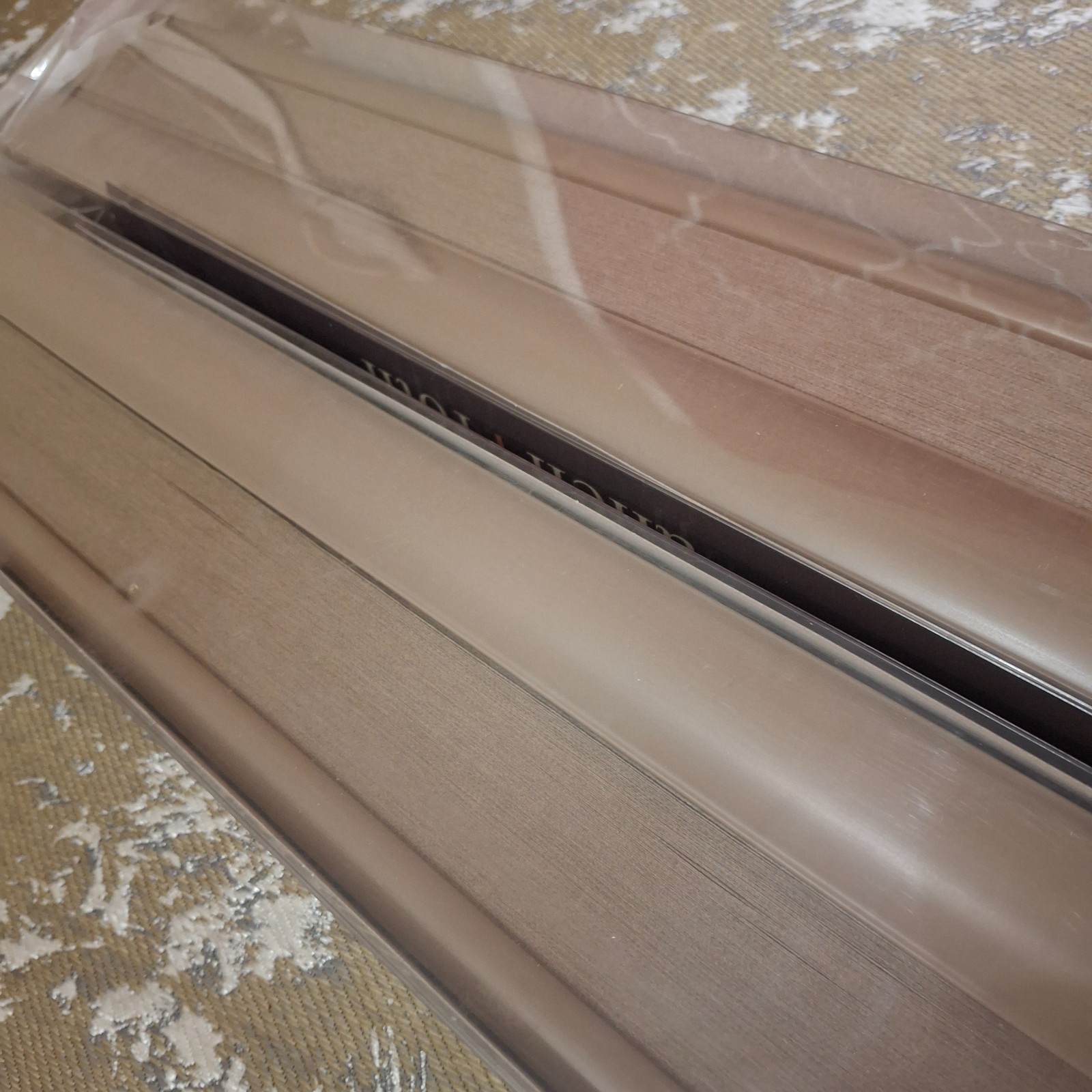 Allen Roth Cordless Cellular Shade 23″ x 72″ Linen 2-Pack 70389 Brown #0053401