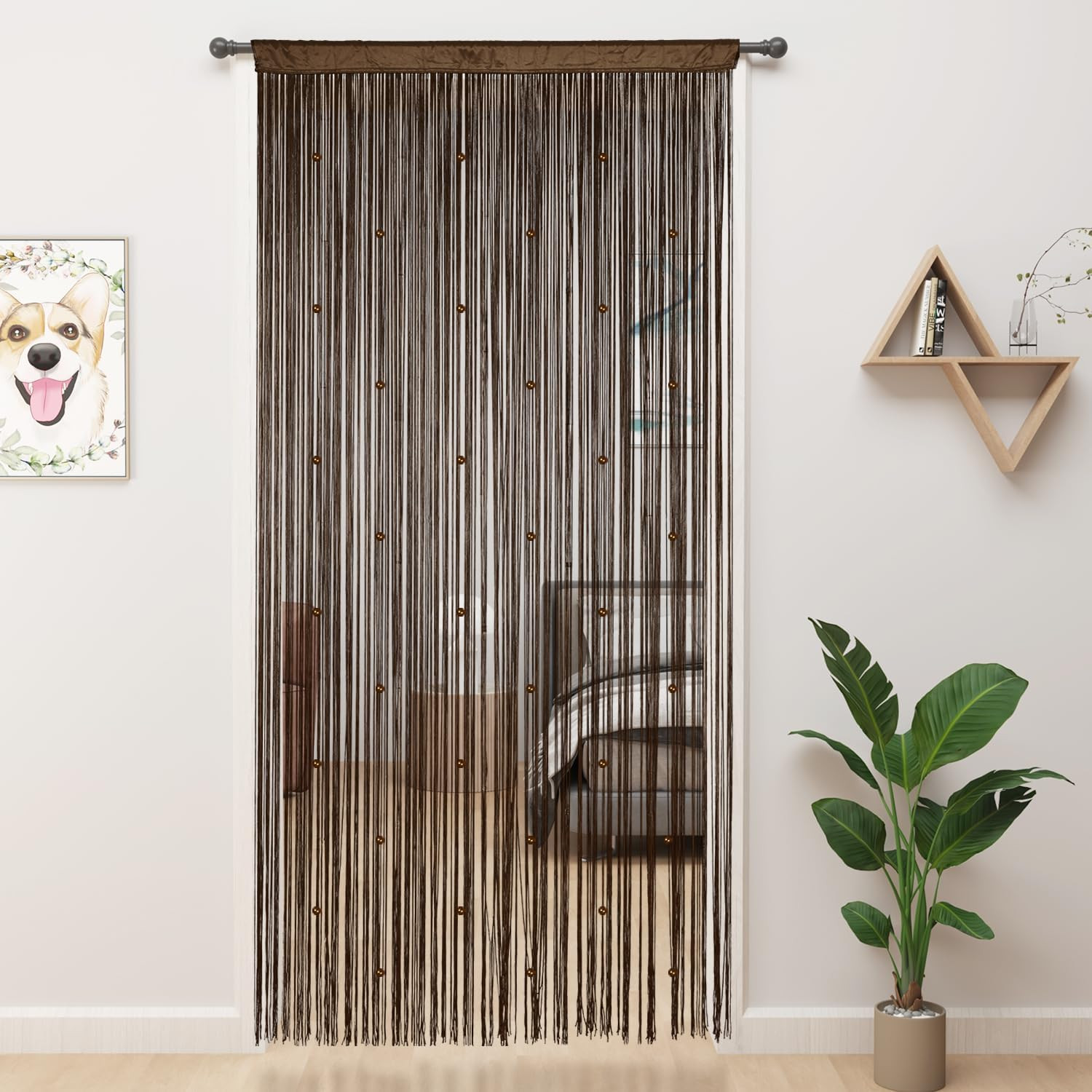 Beaded Curtain Beaded Curtains for Doorways Crystals Suitable for Interior Hangi