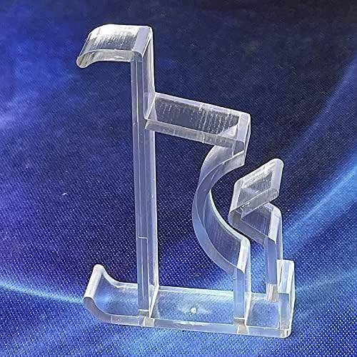 Eco-Friendly Valance Clips – 5 Clear Plastic Holders for 2-Inch Blinds