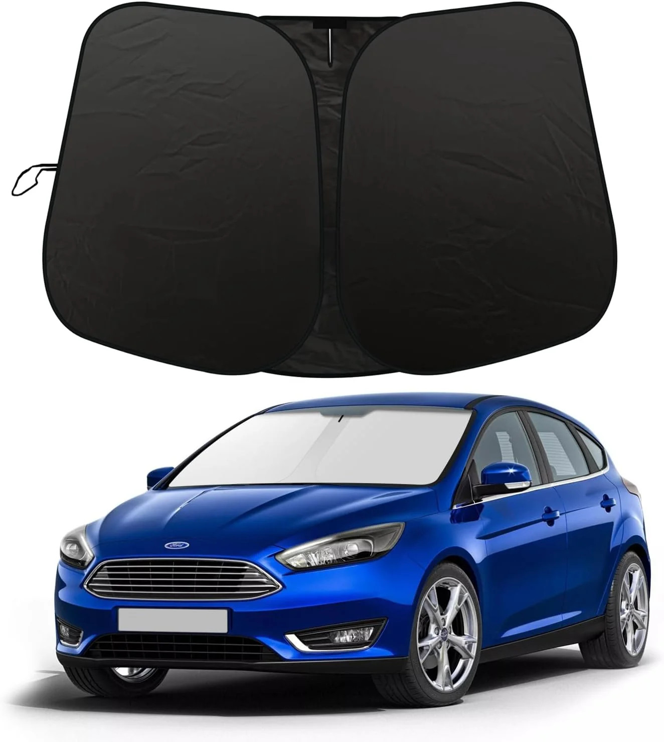 2026 Upgrade Front Windshield Sunshade fit for Ford Focus 2012-2018 Reflector Fo