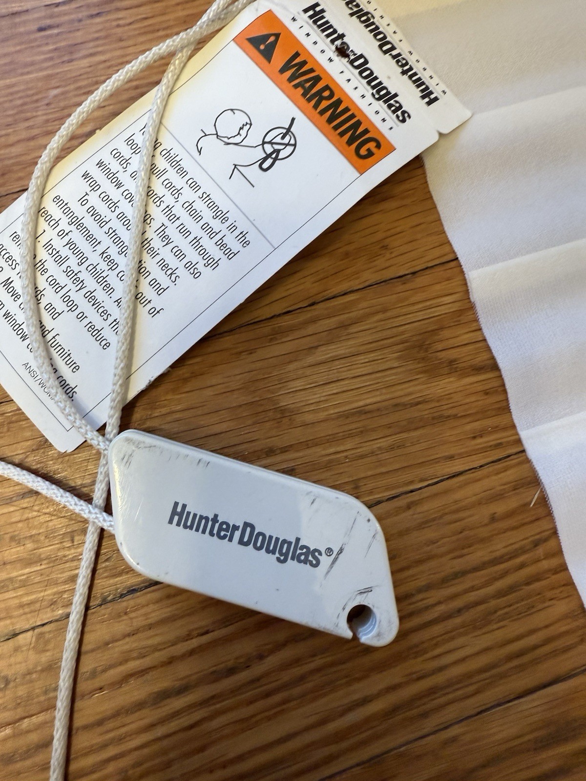 Hunter Douglas Window Blind Shade 94.5″x45″ 7/8 Silhouette Nantucket