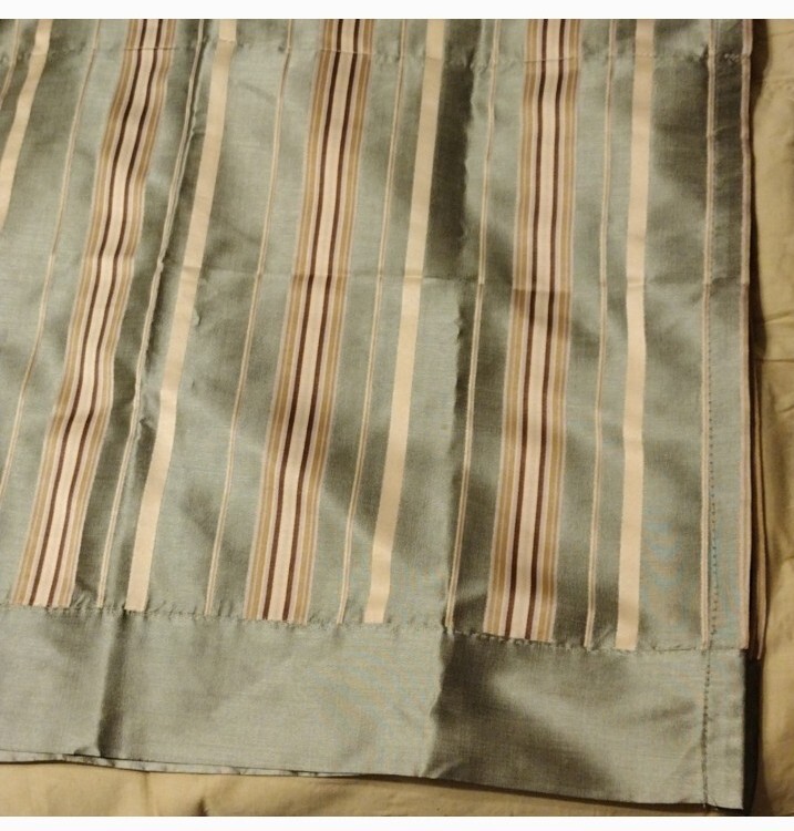 Rodeo Home Panel Curtains Green Bronze 52 x 21.5 in