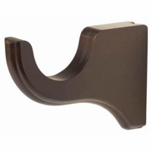 Kirsch Coffee Wood Trends Bracket 3 1/2″ Return for 2″ Pole(1 each) ( 5503EG841)