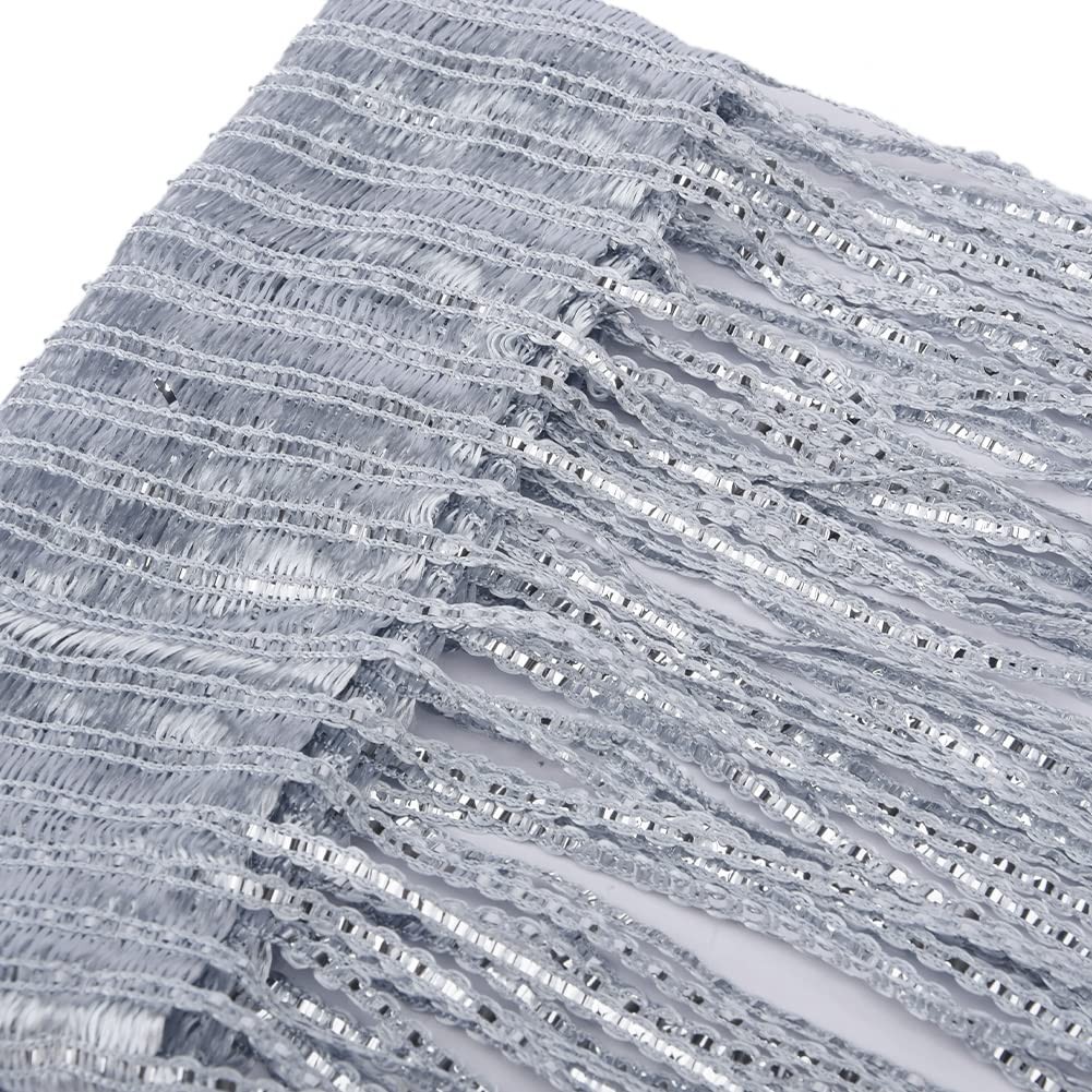 String Curtains for Door, 79x40inch Sparkle Hanging Curtain for Doorways, Doo…