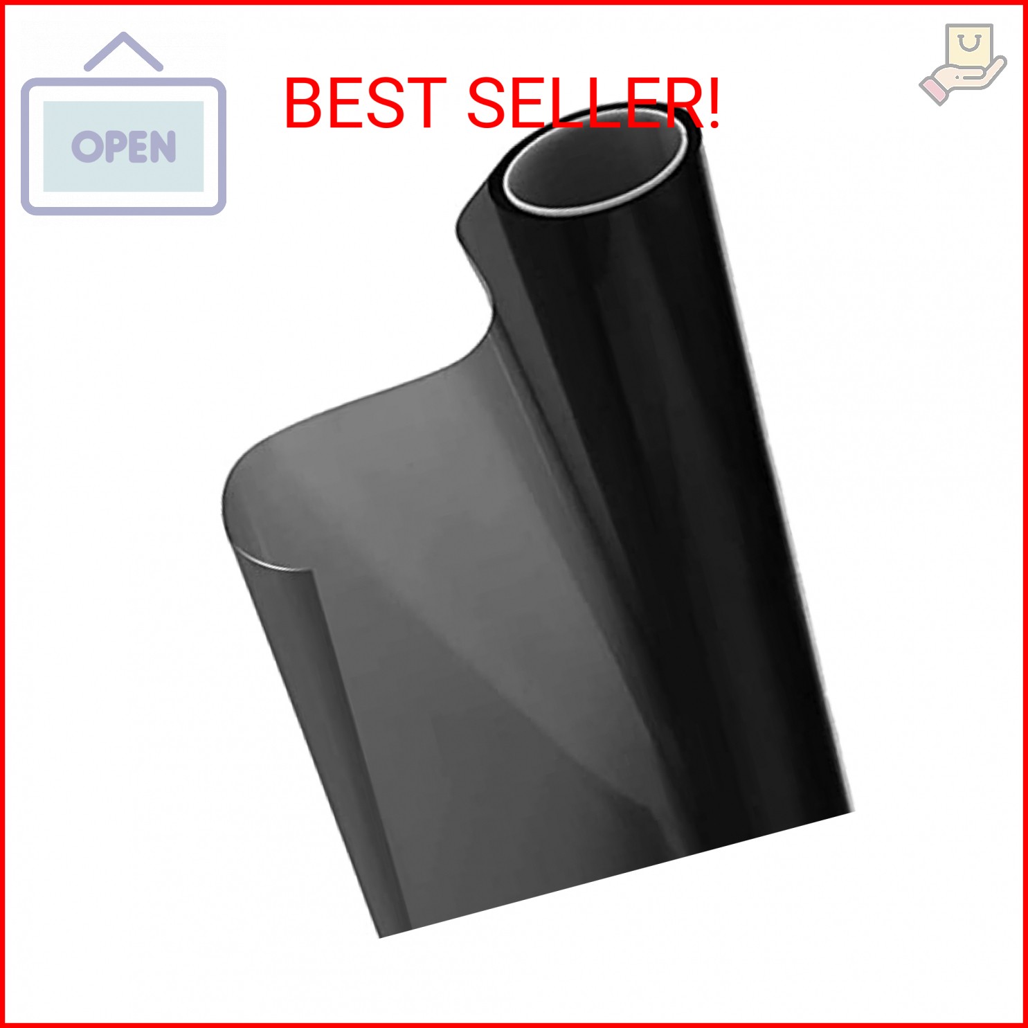 VViViD Colorful Transparent Vinyl Car Window Tinting 30 Inch x 60 Inch 2 Roll Pa
