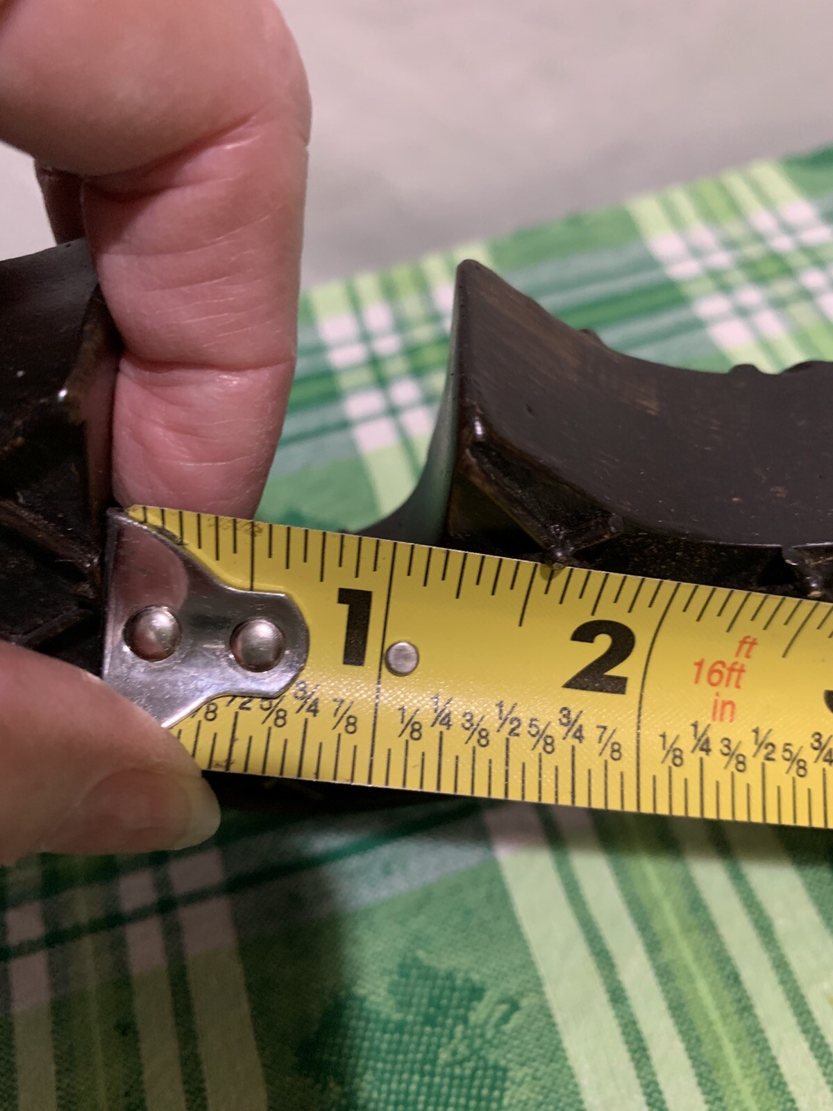 ❤️Paris Texas Ornate Drapery Double Rod/pole Support Bracket Burnished Coffee