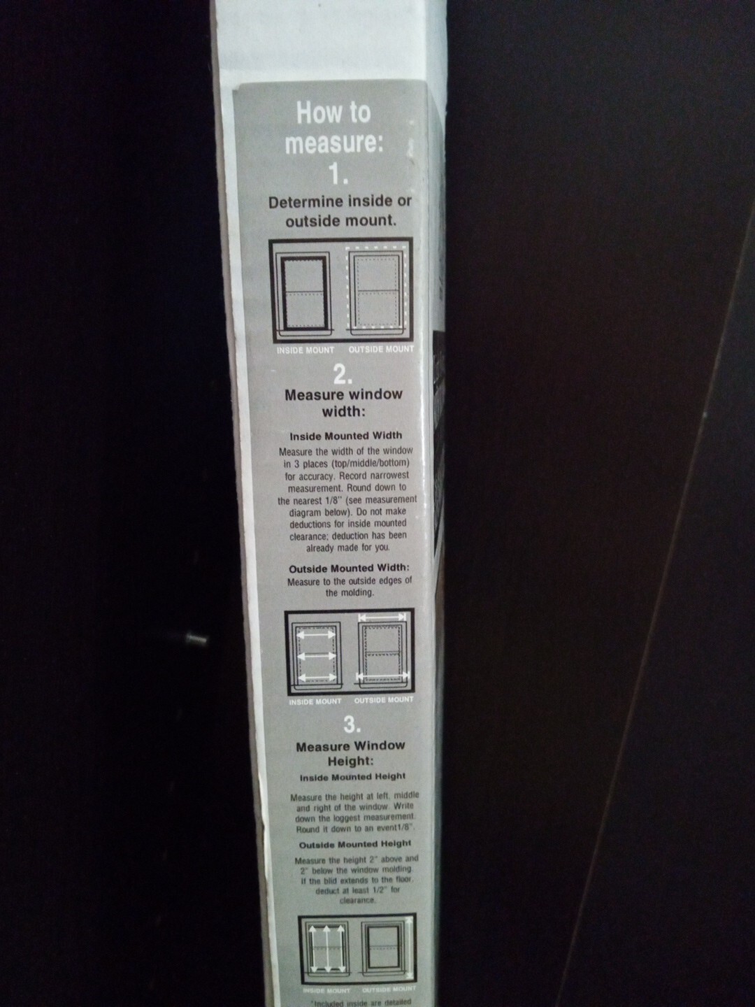 Light Filtering Mini Blinds Top Care Home Products 27″ X 64″ Black ~ #83