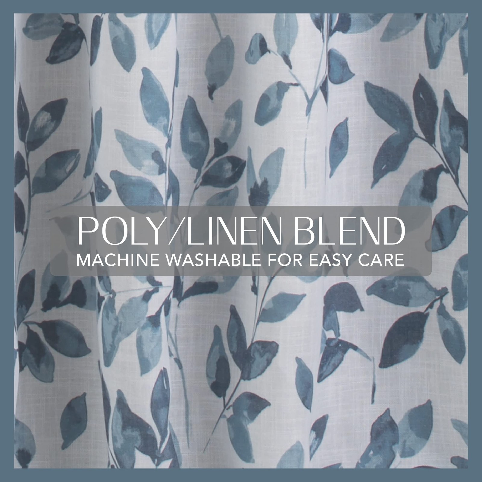 Avalon Modern Cottage Nature-Inspired Botanical Floral Leaf Print Blackout Li…