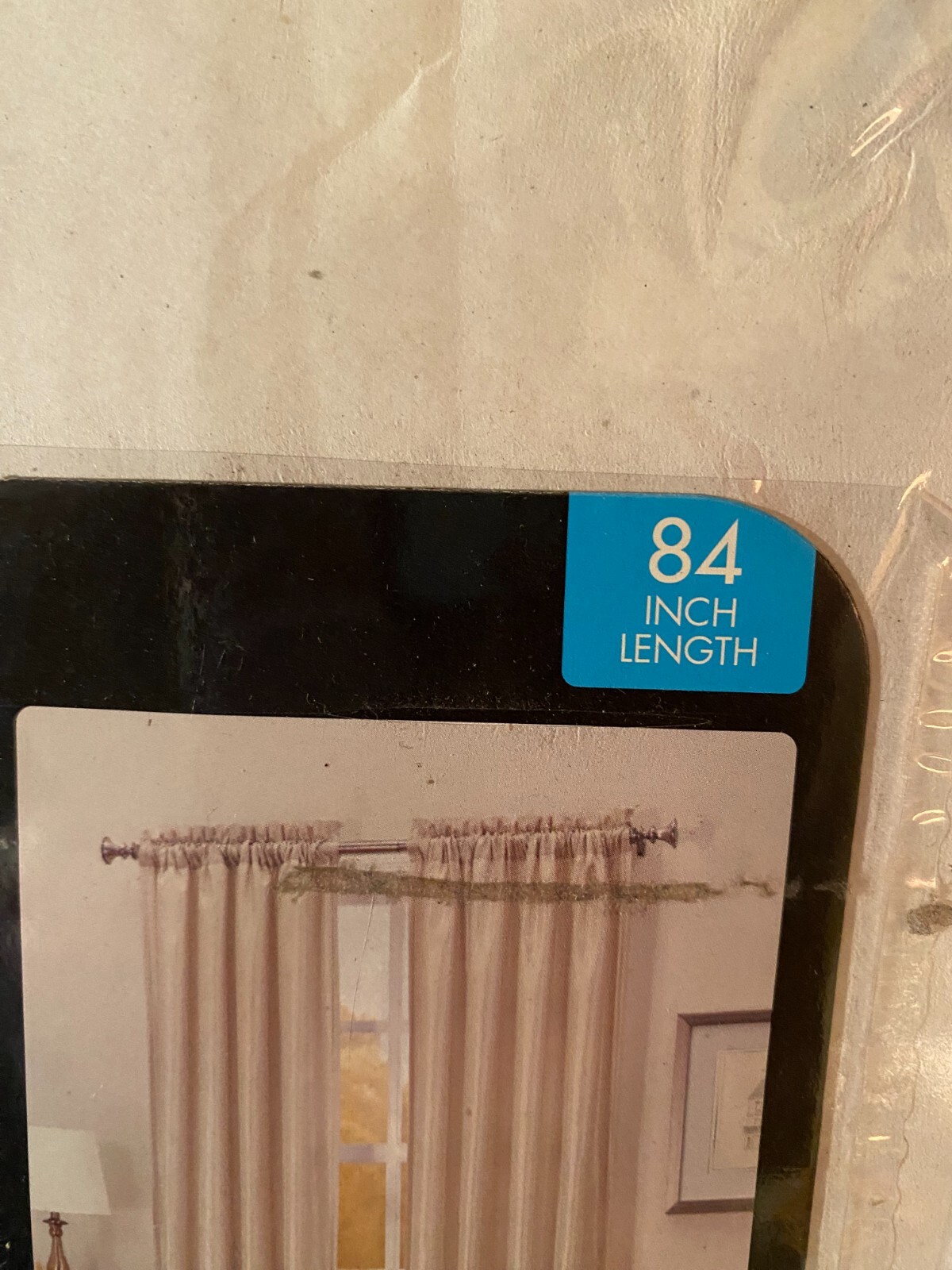 Smart Style Energy Save Blackout Curtain 1 Lined Panel 84 Inches Color Off White