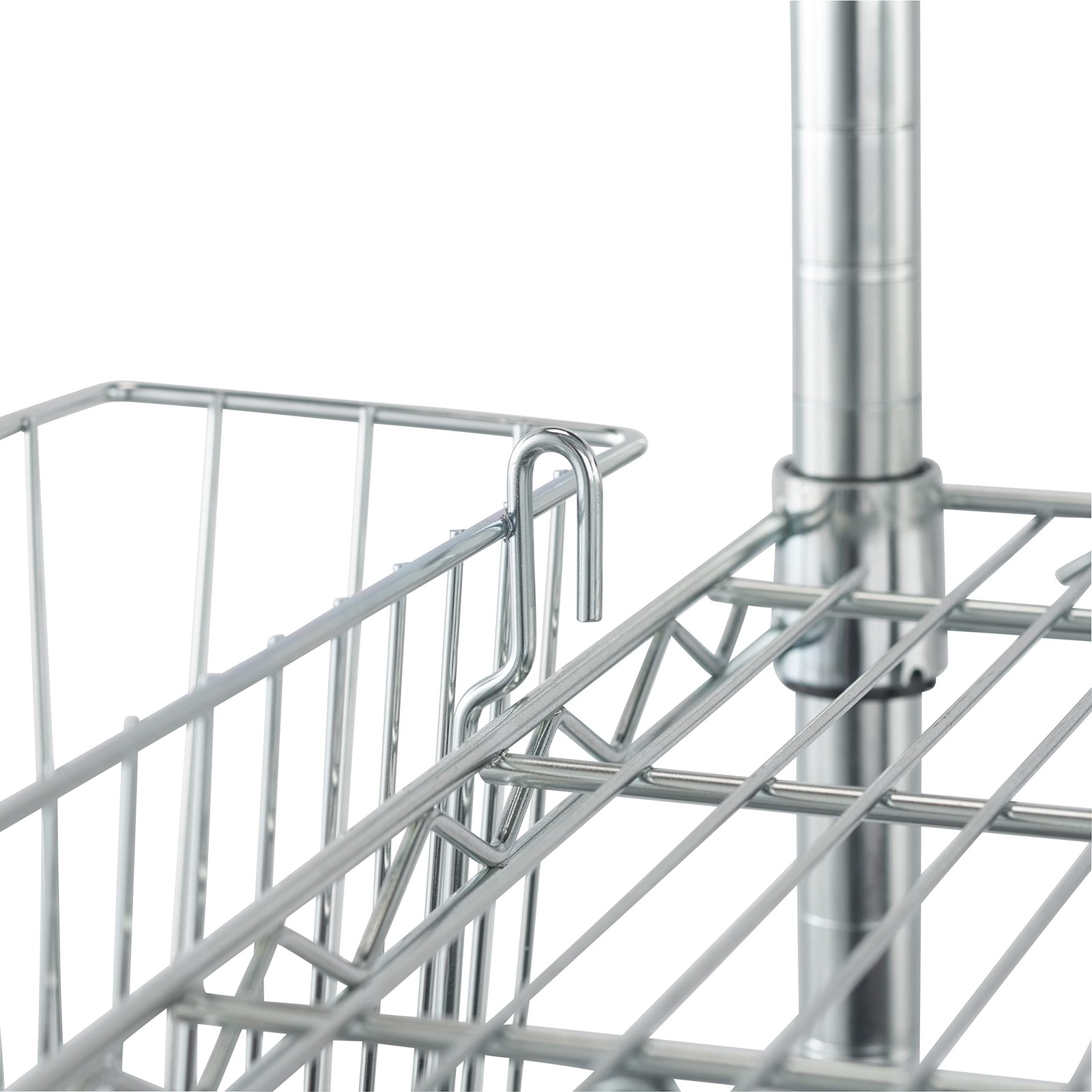TRINITY EcoStorage 21-Inch Metal Hanging Basket to Use With Shelf Units and S…