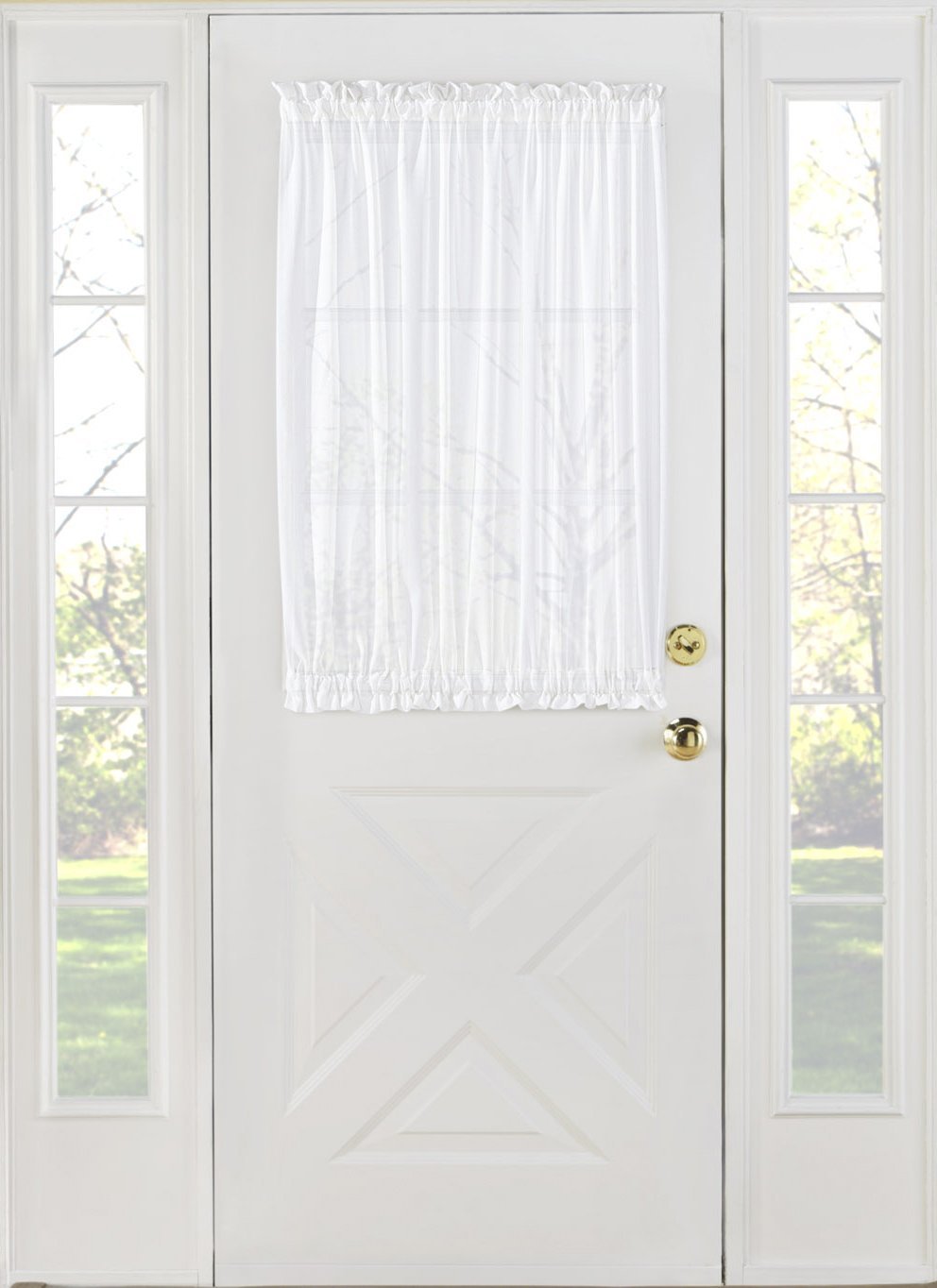SHEER VOILE DOOR PANELS, CURTAINS FOR FRENCH DOORS