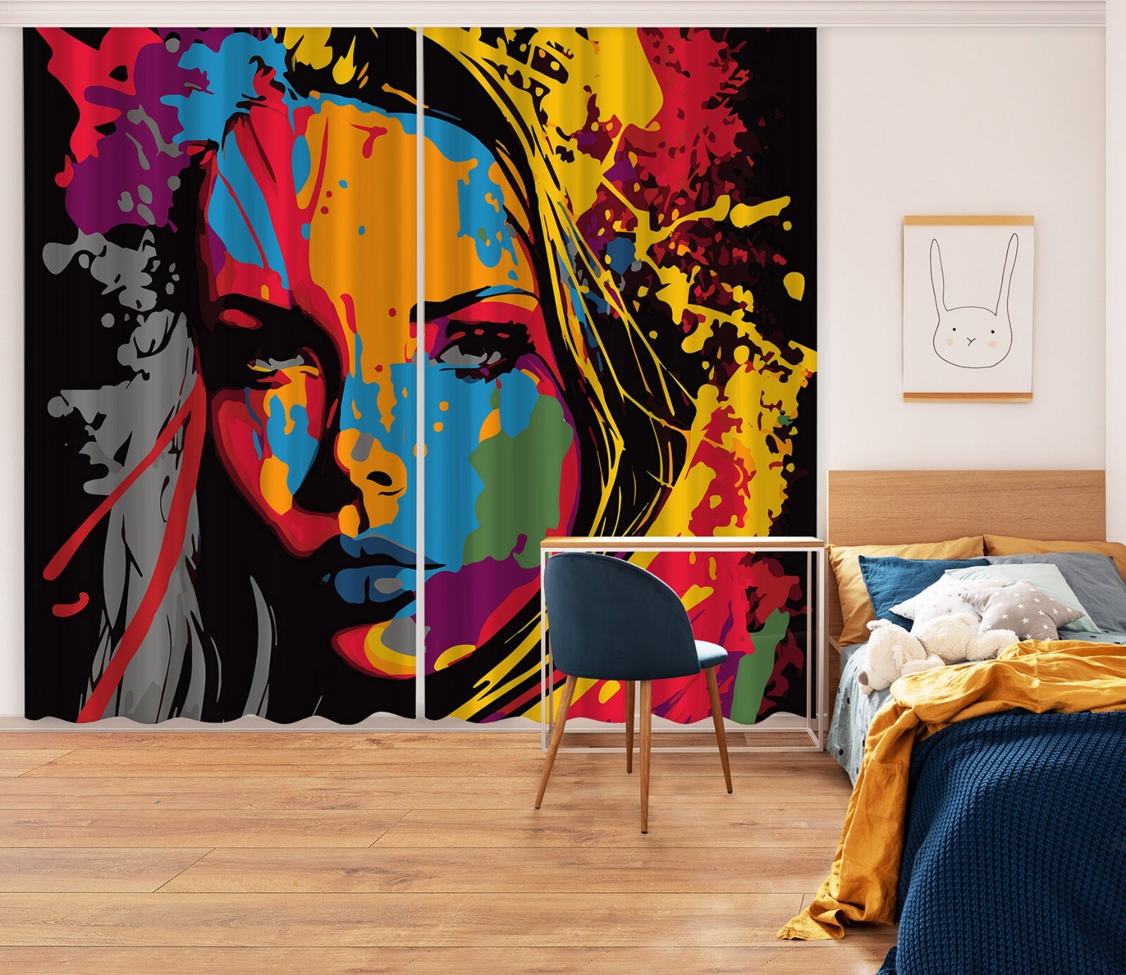 3D Fantasy Painting ZHUA3213 Photo Curtain Window Blockout Fabric Vera 2023