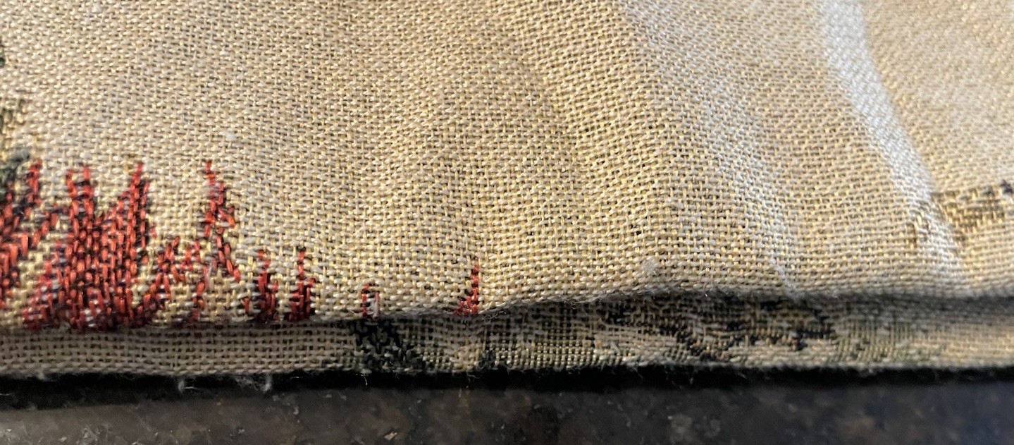 (1) Chicken Rooster Valance ~Heavy Tapestry~ Rod Pocket~18×50”~Tassel Cord~