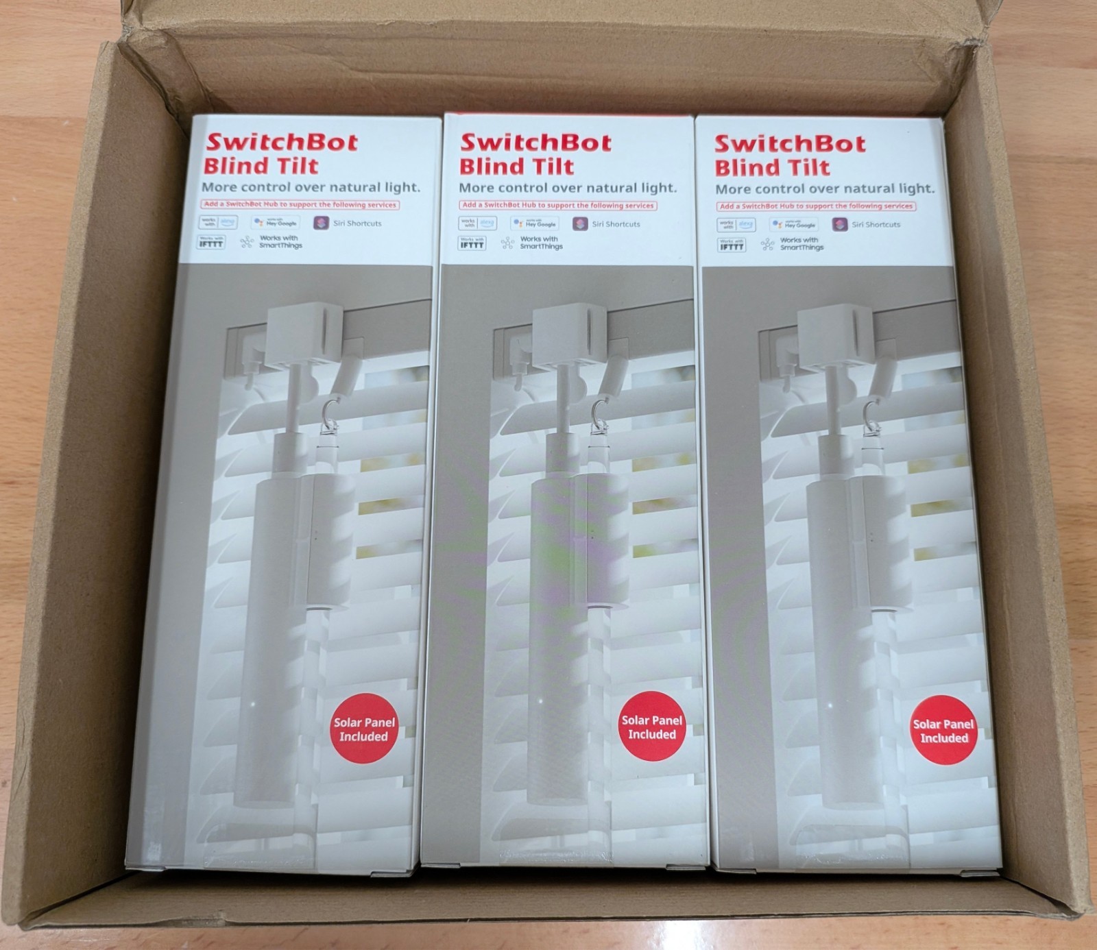 SwitchBot Smart Motorized Blinds Kit – Blind Tilt 3 Pack *OPEN BOX*