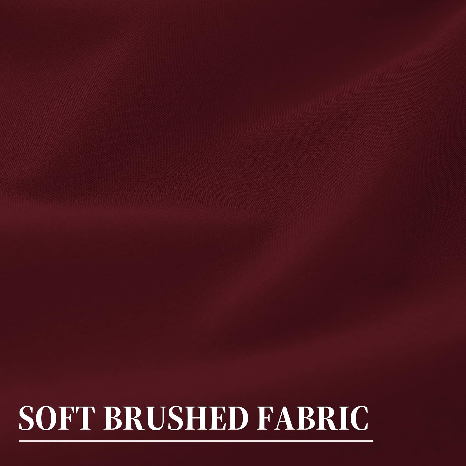 100% Blackout Curtains for Bedroom, 63 inches Long Thermal Insulated Curtains…