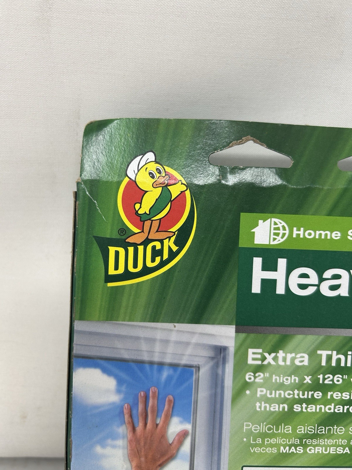 NOS Duck Extra Thick Heavy Duty Insulating Film 3 Window Kit (total 62″ x 126″)