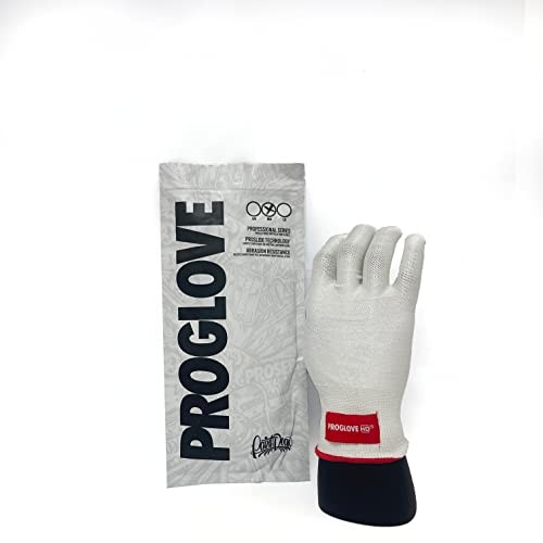 PROGLOVE HD Professional White Gloves for Vinyl Wrap, PPF, Tinting, Medium