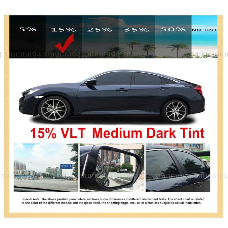 Nano Ceramic Window Tint Film Roll 5% 20% 35% 50% VLT for Home Office Car Truck