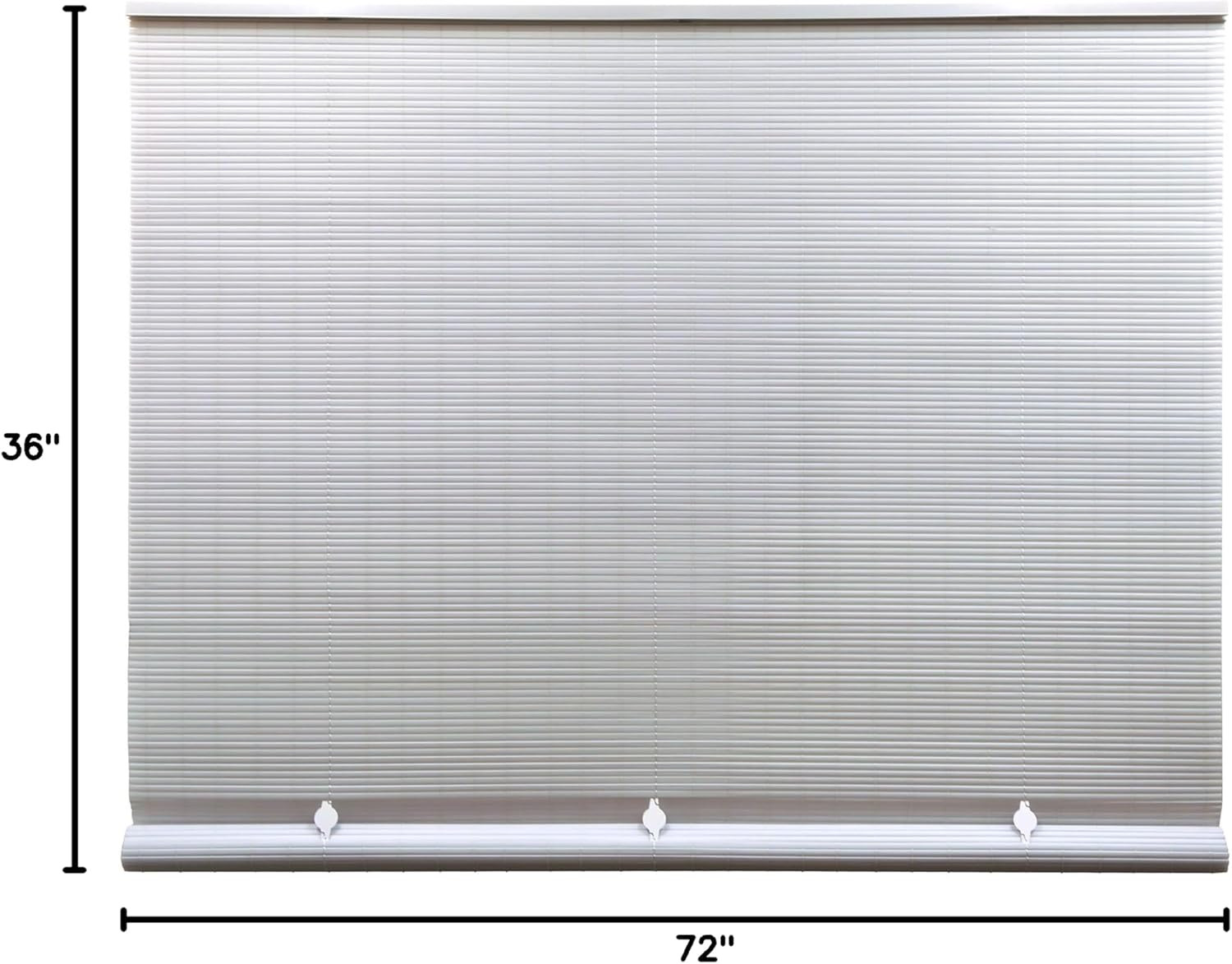 Radiance Cordless Outdoor Shades for Porch, Patio & Windows – Waterproof PVC Bli