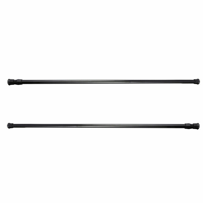 Extendable Shower Curtain Rail Rod Telescopic Pole Bathroom Window Wardrobe Rod