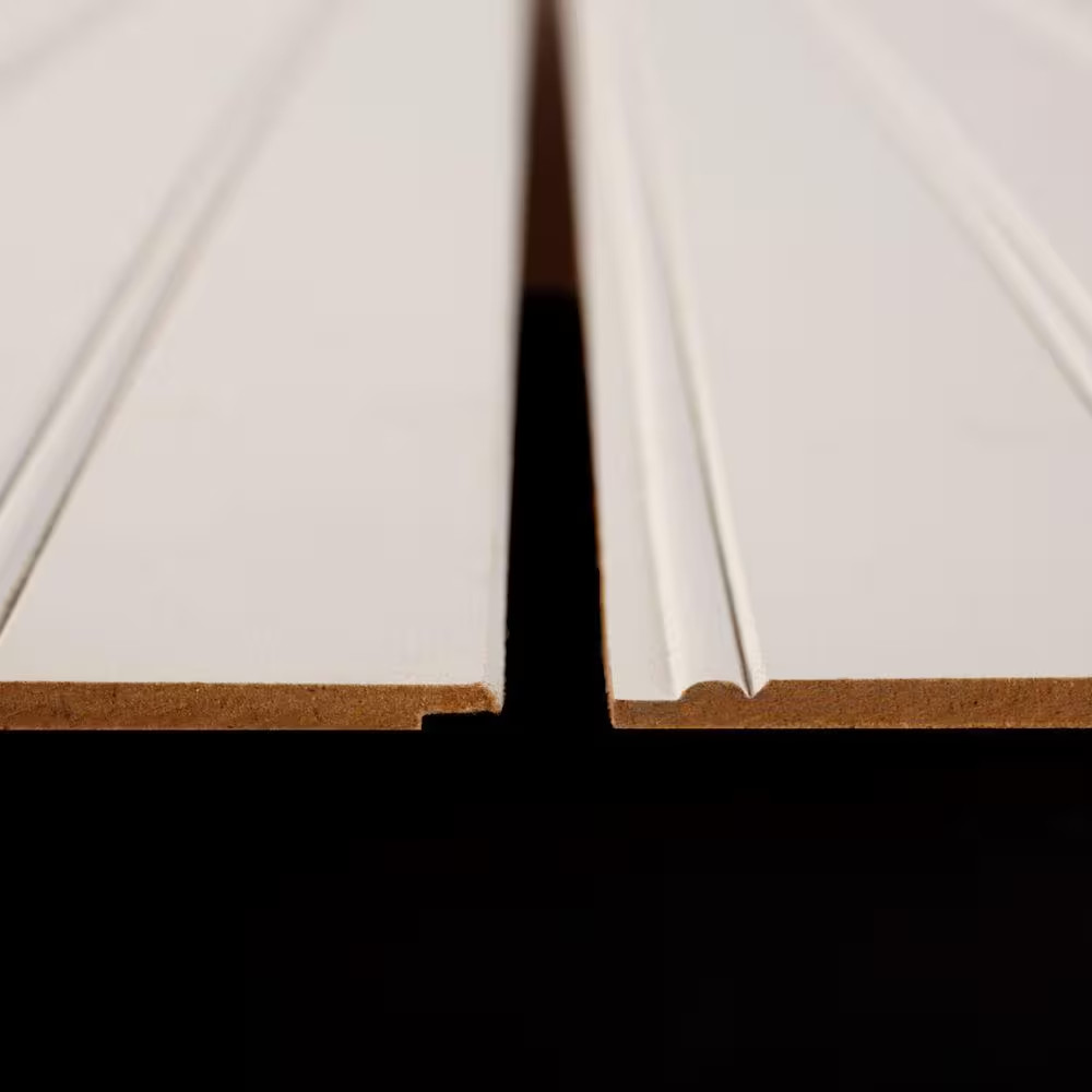 3/16 in X 24 in X 32 in Primed White MDF Beaded Wainscot Panel (5.3 Sq. Ft.)