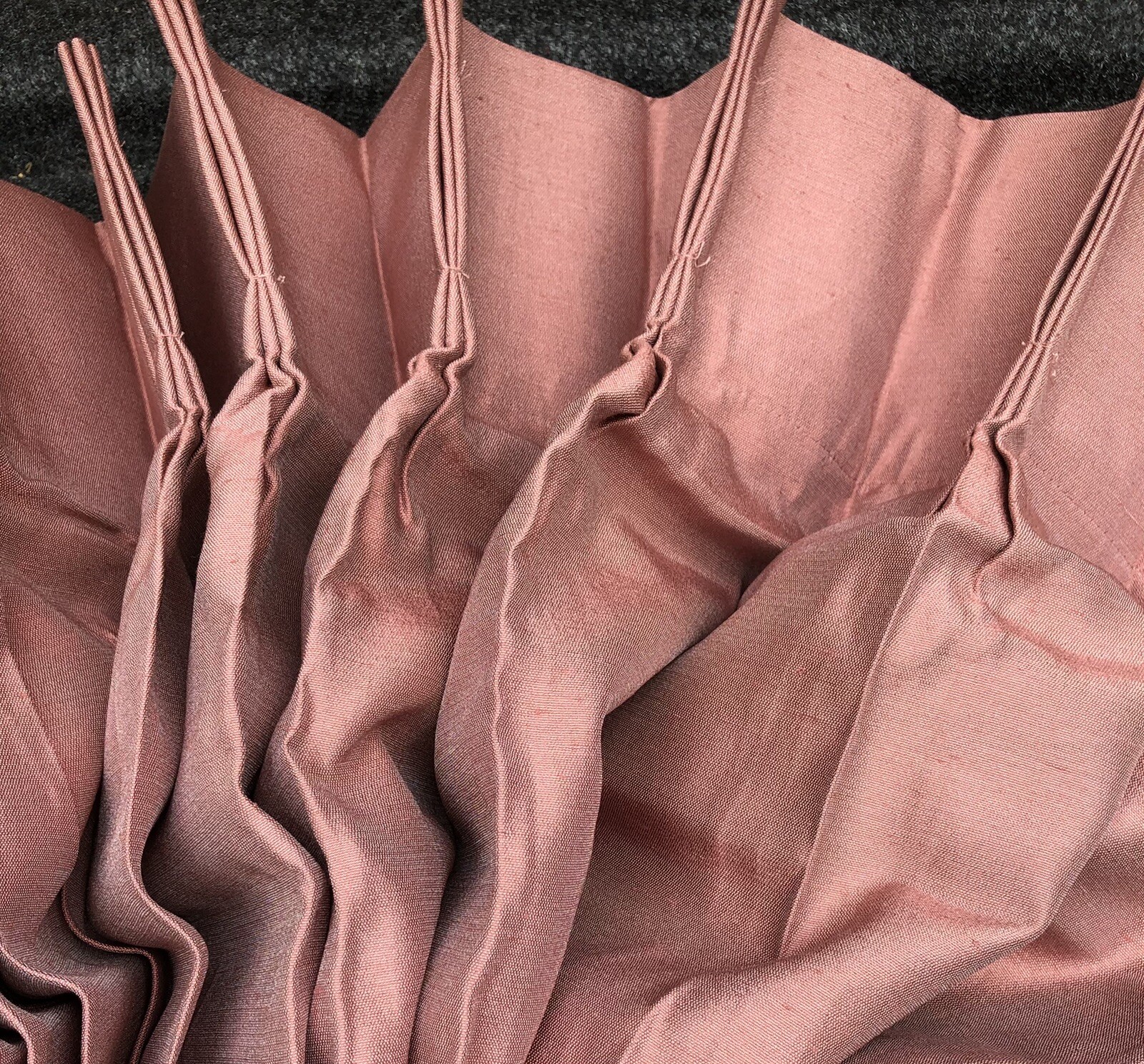JCP HOME SUPREME PP PATIO CURTAIN PANEL DUSTY ROSE 37.5″ W X 84″ L NEW $110