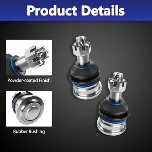 Ball Joints, Front Upper Suspension Driver and Passenger Side Kit Compatible
