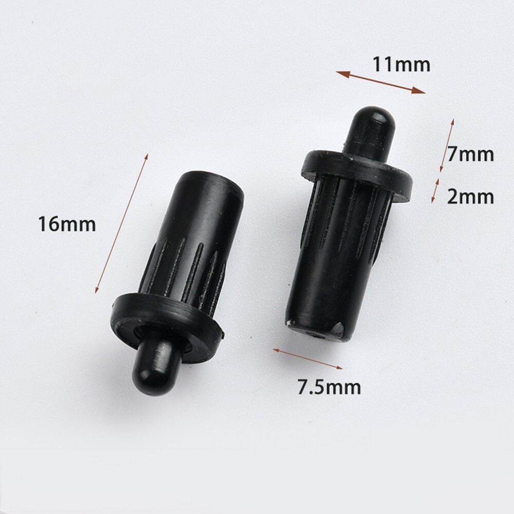 Durable Spring Pins Repair Pin Black For Door Old Rolled Steel Plastic
