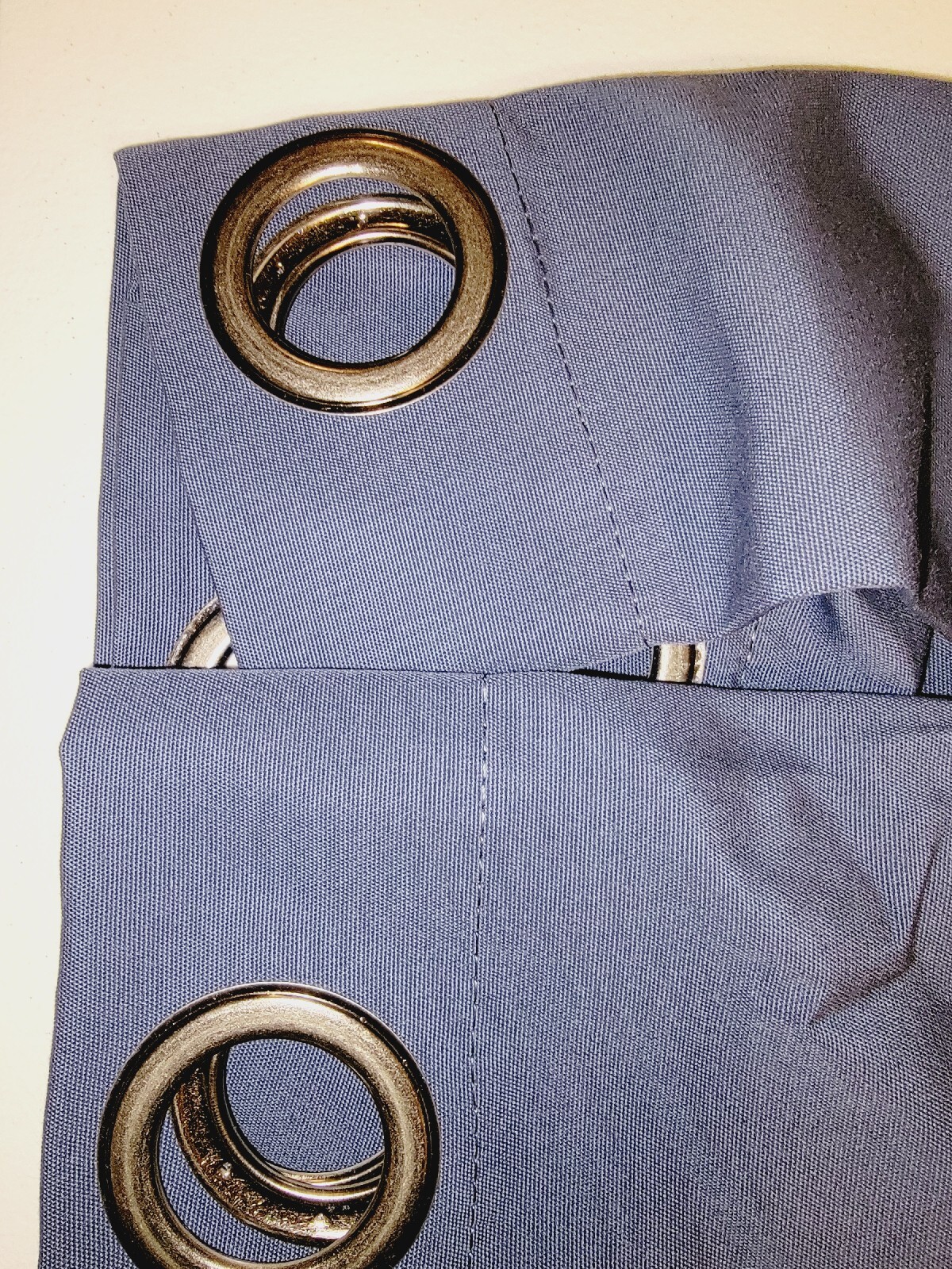 Pottery Barn Sunbrella Solid Outdoor Grommet Curtain Sapphire Blue 50×108 NEW