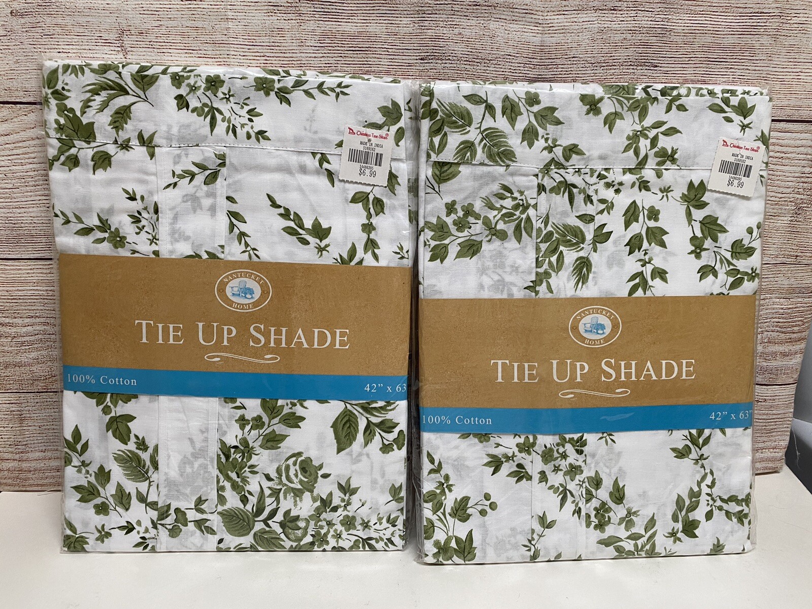 NANTUCKET HOME THE UP SHADE 100% COTTON 42 X 63″ NEW IN PKG