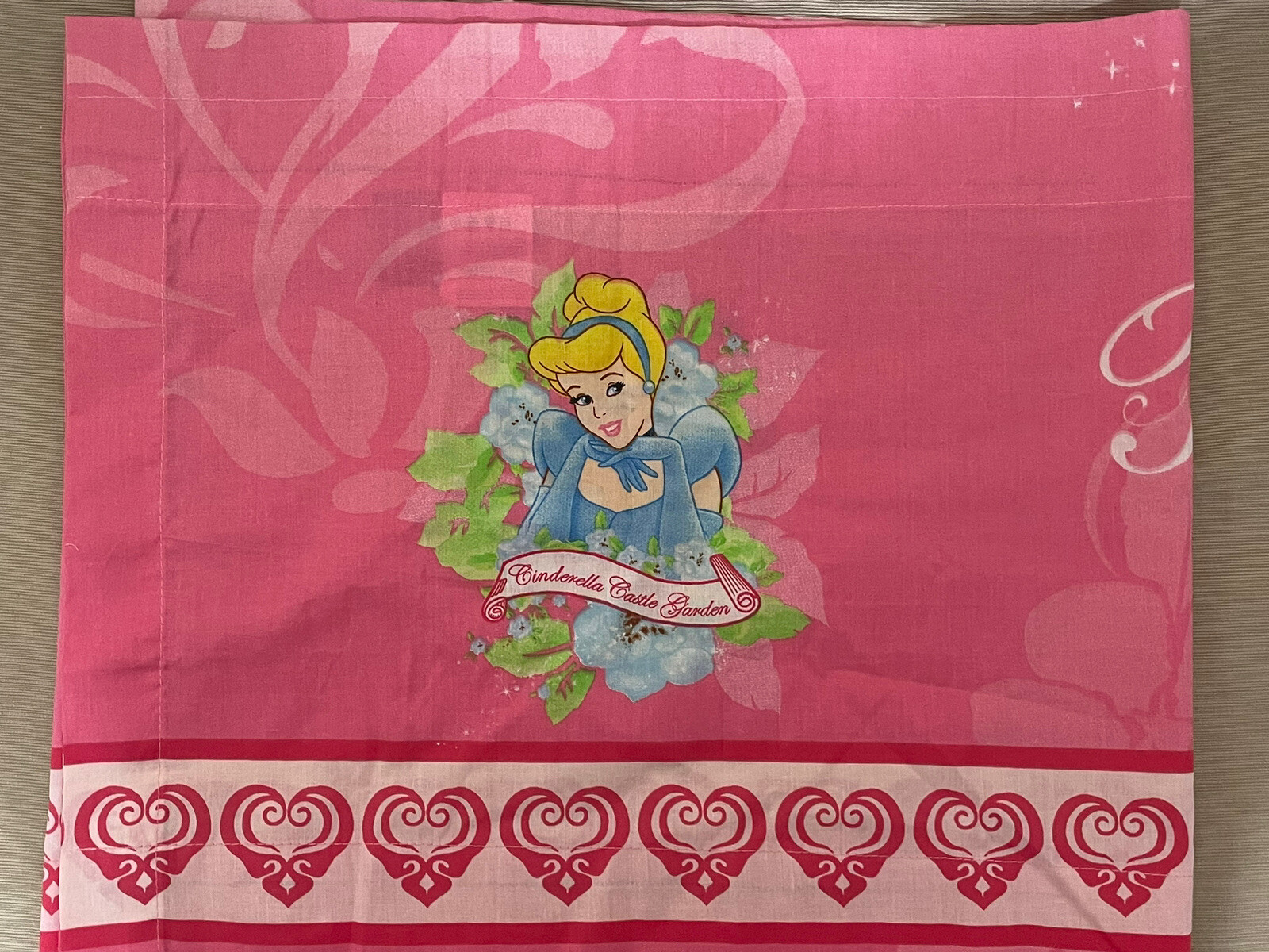 Disney Princess Set Of (2) Pink Decorative Valances 84″ x 17″ New- Open Pack