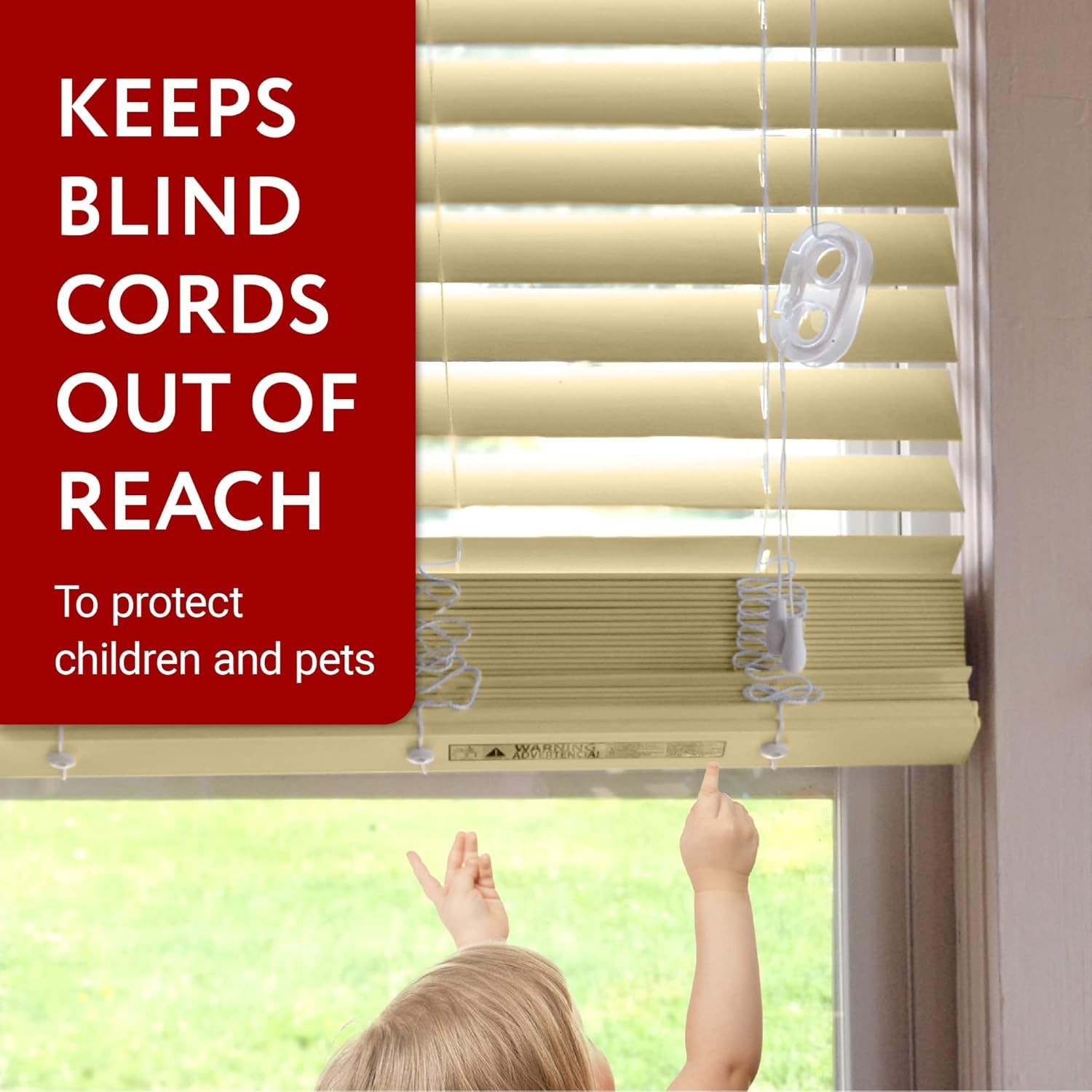 Versatile 4 Pack Window Blind Cord Winders – Effortless Safety Solution