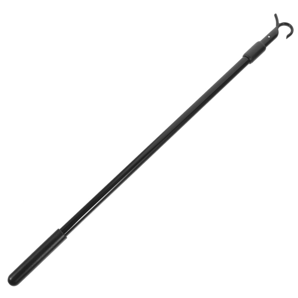 Bracket Closet Reacher Pole with Hook Curtain Telescopic Rod