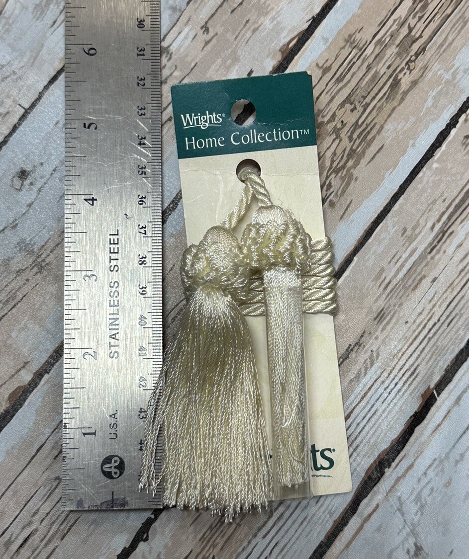 Vtg Lot 39 Assorted Gold Brown Grey Beige TASSELS Home Decor Tie Backs Holdbacks