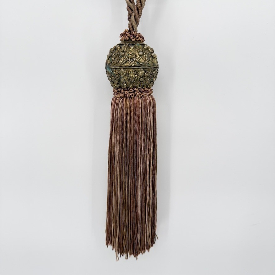 Elegant Curtain & Drapery Tassel Tieback Braided Rope Victorian Regency Style