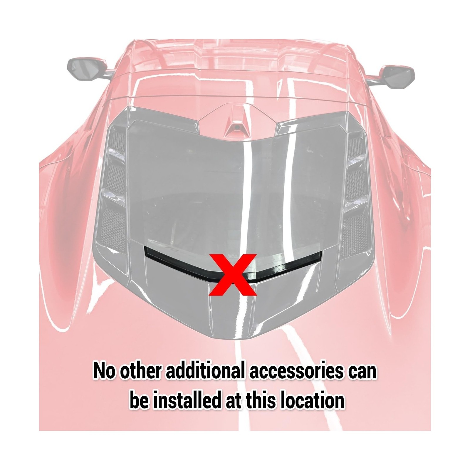 Black Rear Split Window Applique,ABS Plastic Car Rear Hatchback Louver Moldin…