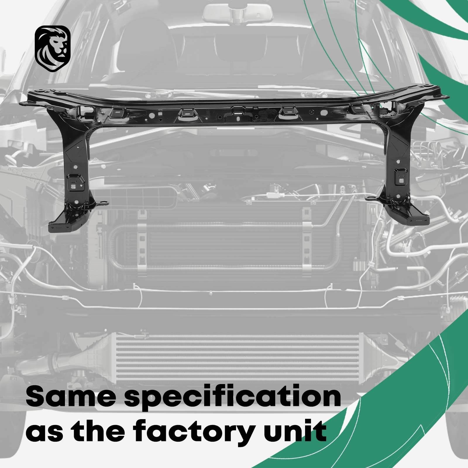 Upper Radiator Support Radiator Core Support Assembly 2015-2022 Ford F-150