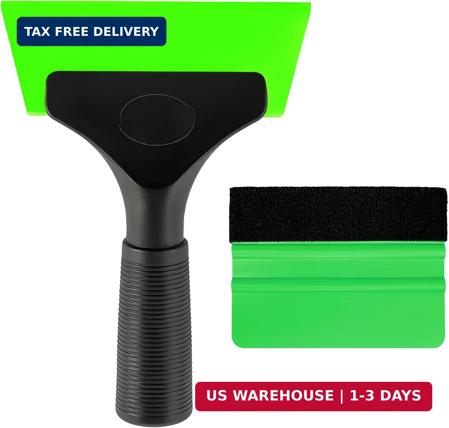 Yourkar 2 PCS Window Tint Kit Tools, Professional Vinyl Wrap Kit with Plastic Sq