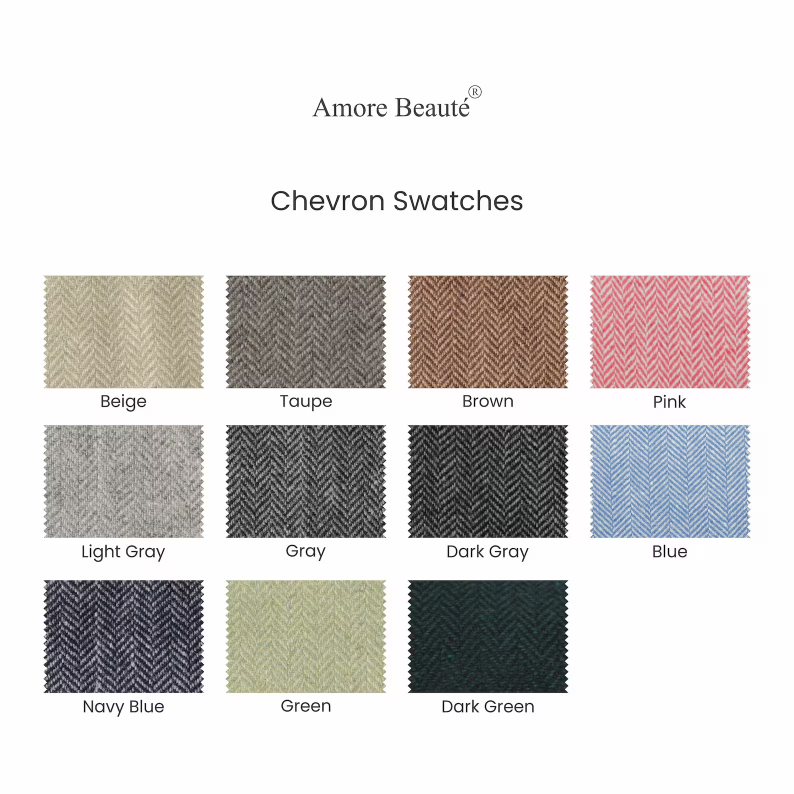 50″ × 96″ Navy Blue Herringbone Wool Curtain Panel | SPF 50+ UV Protection