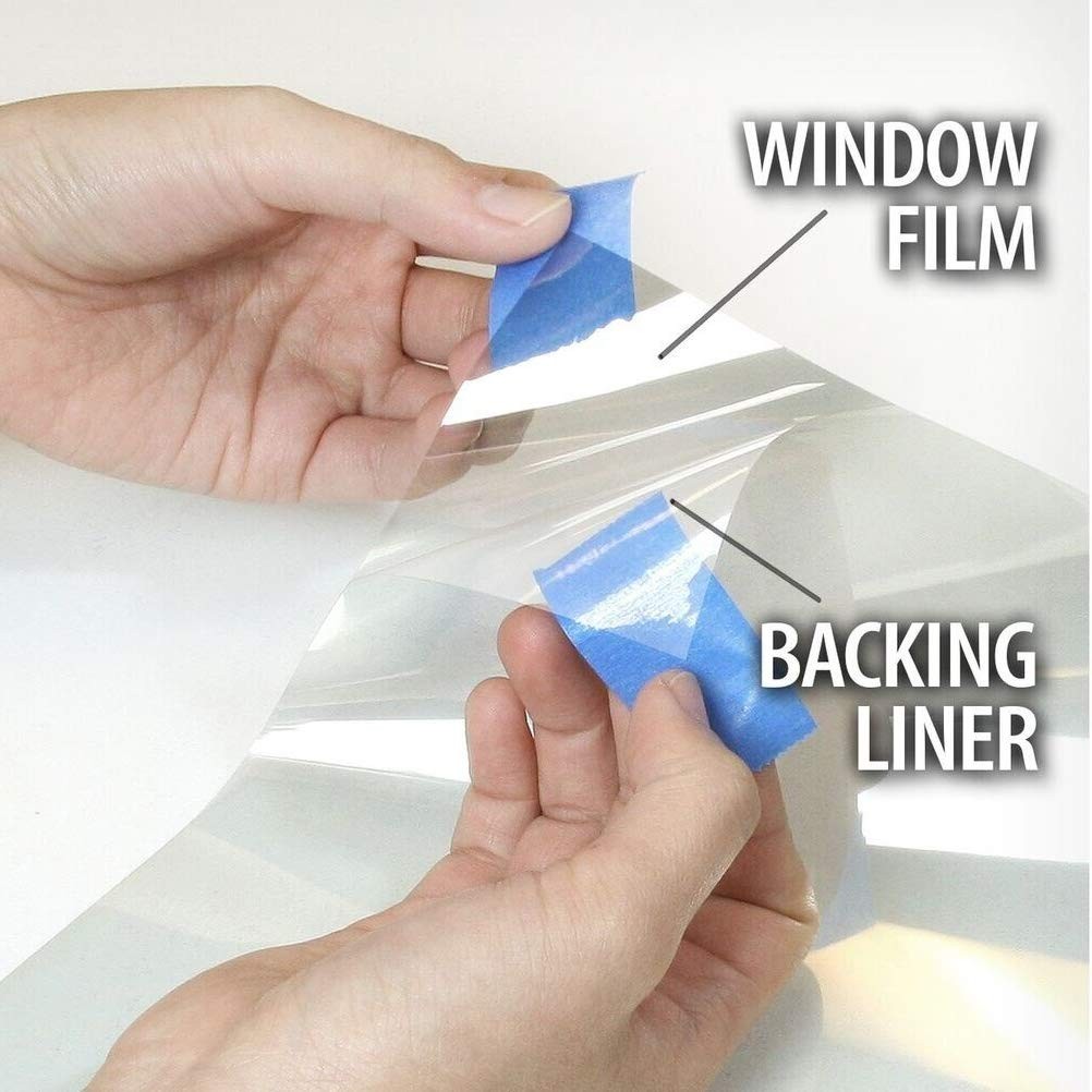 Clear Security and Safety Window Film Shatterproof 17.7″*10ft, 2mil