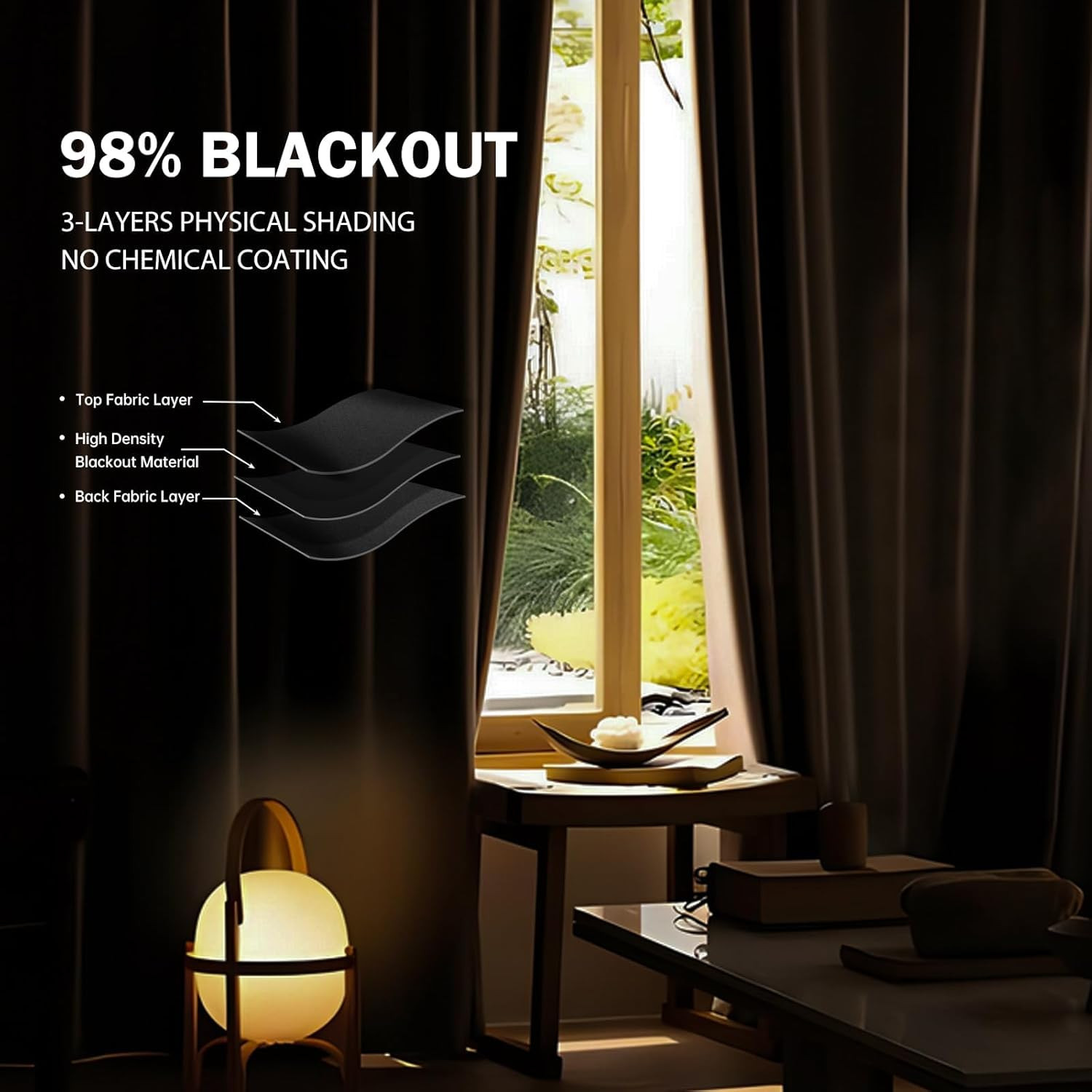 Room Divider Ceiling Mounted Curtains Track Sets Extra Wide Blackout Curtain Fle