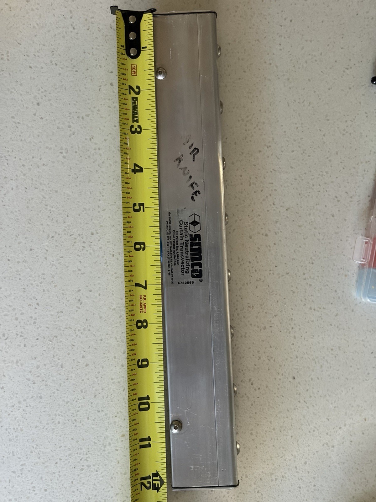 Simco Static Neutraling Curtain Transvectot 4720566