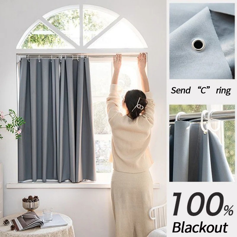 NEW THERMAL BLACKOUT CURTAINS Eyelet Ring Top OR Pencil Pleat FREE Tie backs
