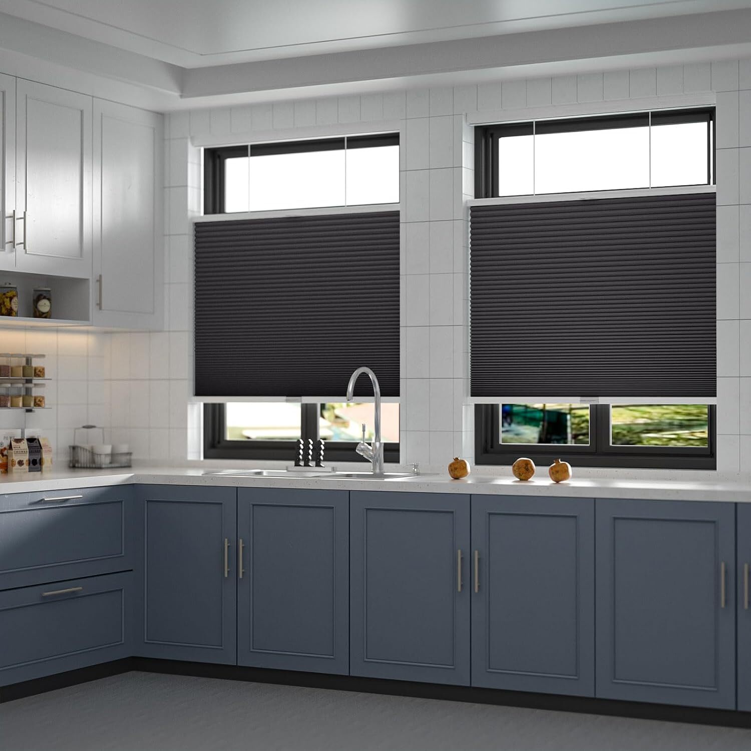 Cordless Blackout Top-down Bottom Up Honeycomb Blinds Cellular Window Shades