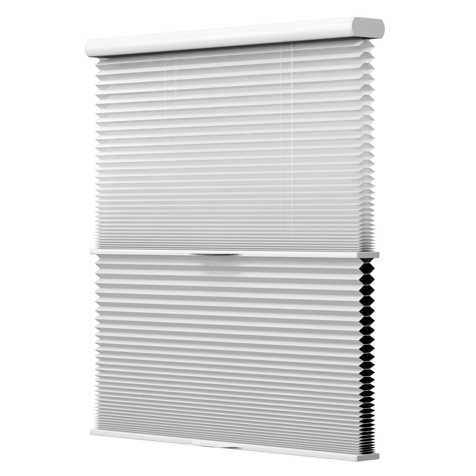 Slkwdobd Day Night Cellular Shades Cordless Blackout/Light Filtering Double