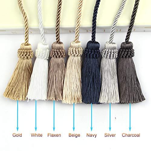Fenghuangwu Curtain Tiebacks Handmade Decorative Assorted Colors , Sizes